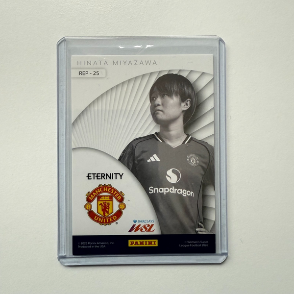 Panini Eternity WSL 25/26 Hinata Miyazawa Represent Gold /5 Manchester United