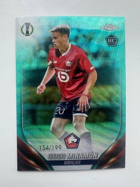 Topps Chrome Hobby Club Competitions 23/24 Ignacio Miramon Lille Parallel /199