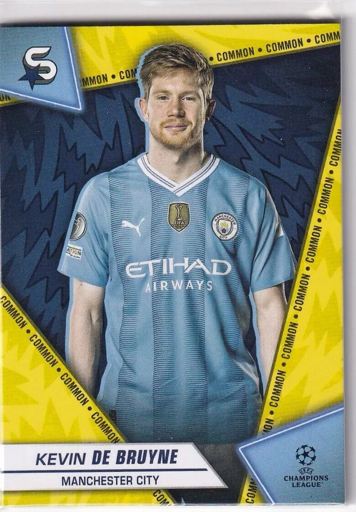 Topps Superstars 2024 23/24 Kevin De Bruyne Manchester City Common Card #88