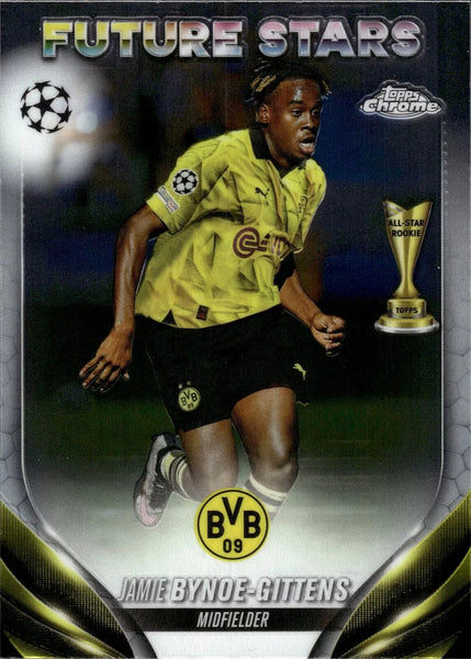 Topps Chrome Hobby UEFA Club Competition 23/24 Jamie Bynoe-Gittens Future Stars