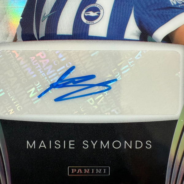 Panini Eternity WSL 25/26 Maisie Symonds Auto Black 1/1 Brighton Autograph Card