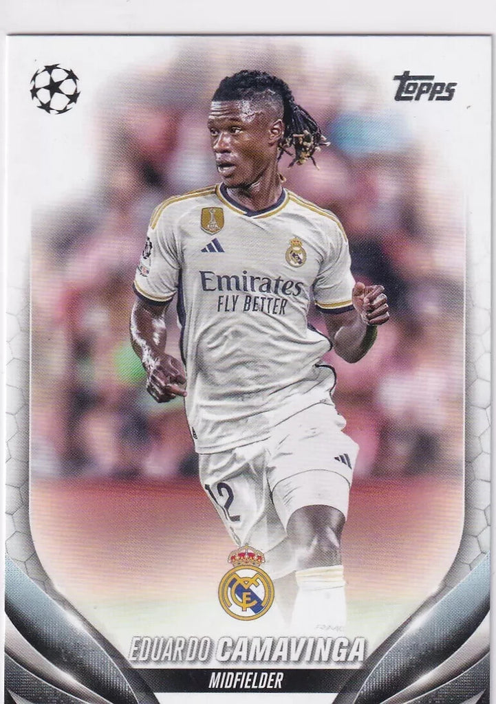 Topps Chrome Hobby UCC Club Competitions 23/24 Eduardo Camavinga Real Madrid #36