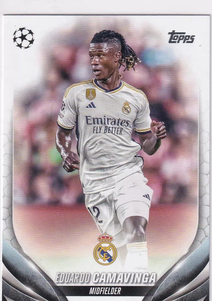 Topps Chrome Hobby UCC Club Competitions 23/24 Eduardo Camavinga Real Madrid #36