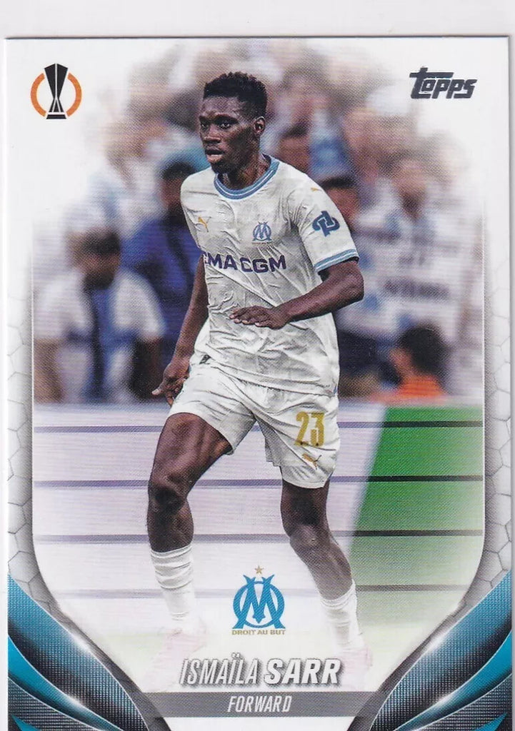 Topps Chrome Hobby UCC Club Competitions 23/24 Ismaila Sarr Marseille Card #109