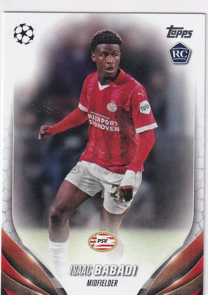 Topps Chrome Hobby UCC Champions League 2023/24 Isaac Babadi PSV Eindhoven