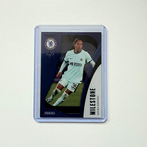 Panini Eternity WSL 25/26 Mayra Ramirez Milestone Black 1/1 Chelsea 1 Of 1 Card