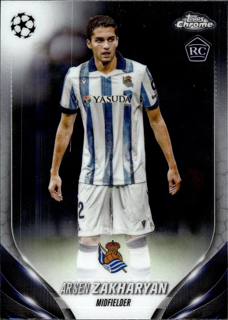 Topps Chrome Hobby UCC Champions League 2023/24 Arsen Zakharyan Real Sociedad