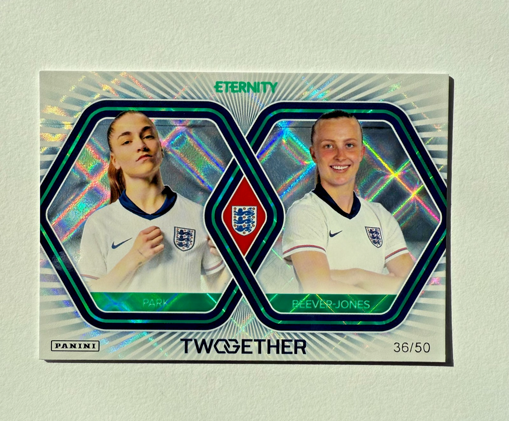 Panini Eternity Lionesses 2025 Park Beever-Jones England Twogether Green /50