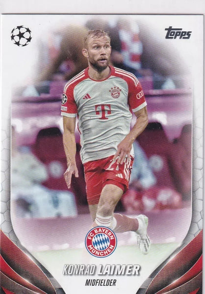 Topps Chrome Hobby UCC Champions League 23/24 Konrad Laimer Bayern Munich #35