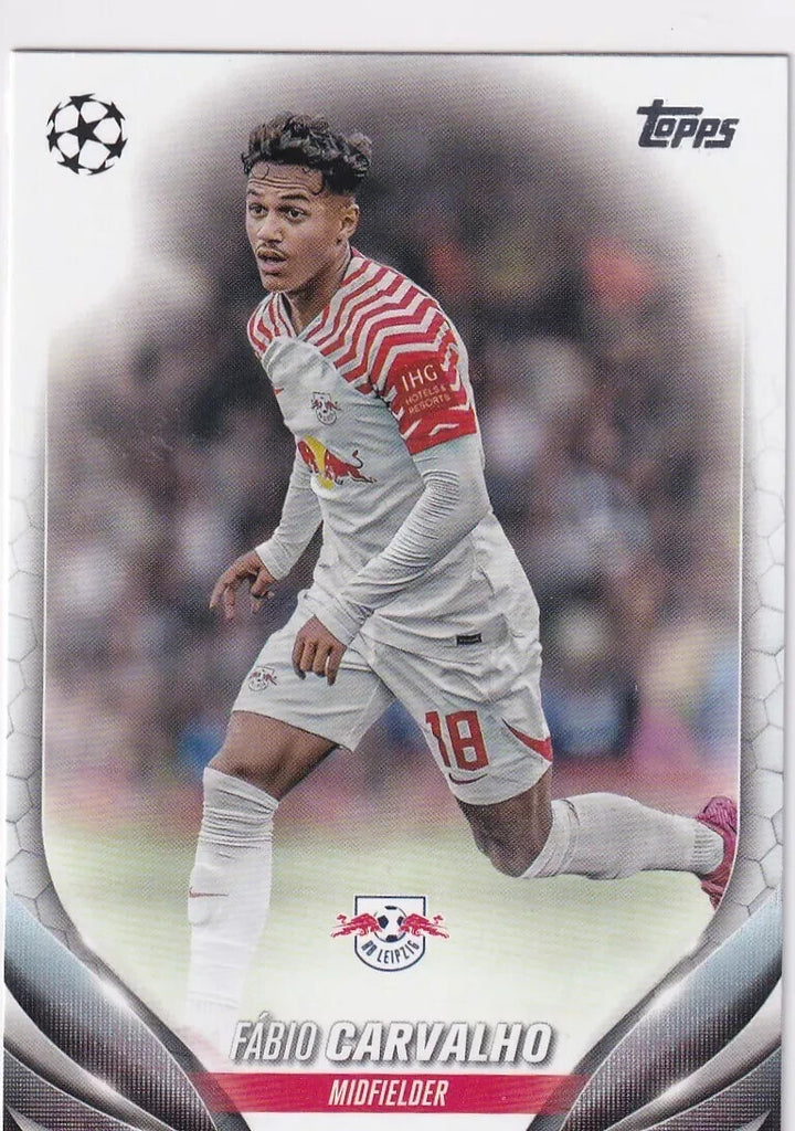 Topps Chrome Hobby UCC Club Competitions 2023/24 Fabio Carvalho RB Leipzig Card