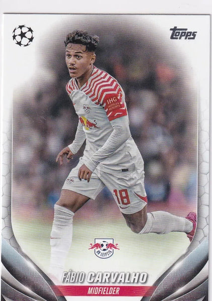 Topps Chrome Hobby UCC Club Competitions 2023/24 Fabio Carvalho RB Leipzig Card