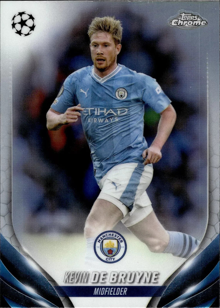 Topps Chrome Hobby UEFA Club Competitions 23/24 Kevin De Bruyne Manchester City