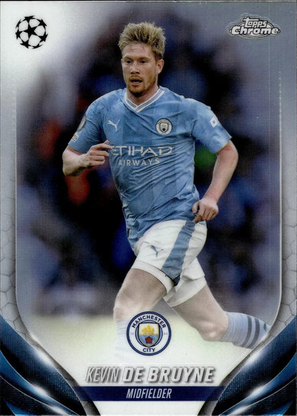 Topps Chrome Hobby UEFA Club Competitions 23/24 Kevin De Bruyne Manchester City