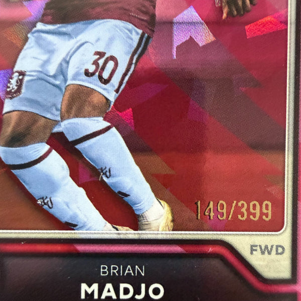Topps Premier League 2026/27 Brian Madjo Aston Villa Pink Parallel RC /399