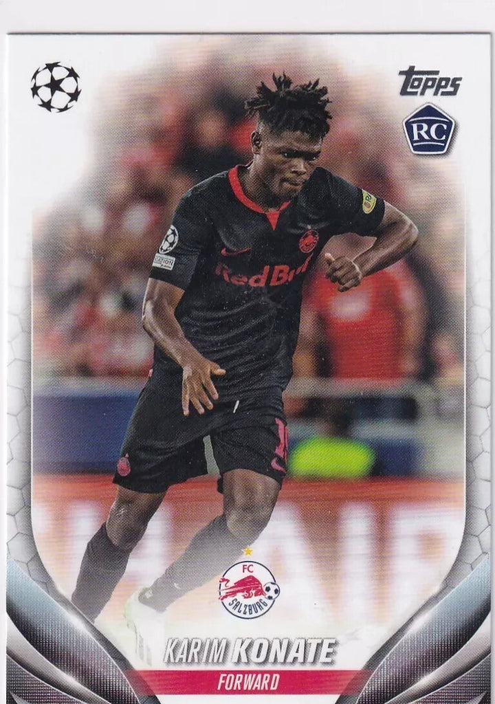 Topps Chrome Hobby UEFA Club Competitions 2023/24 Karim Konate FC Salzburg Card
