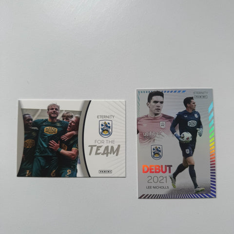 Panini EFL Eternity 2026 Huddersfield Town 2 Card Bundle For The Team Debut