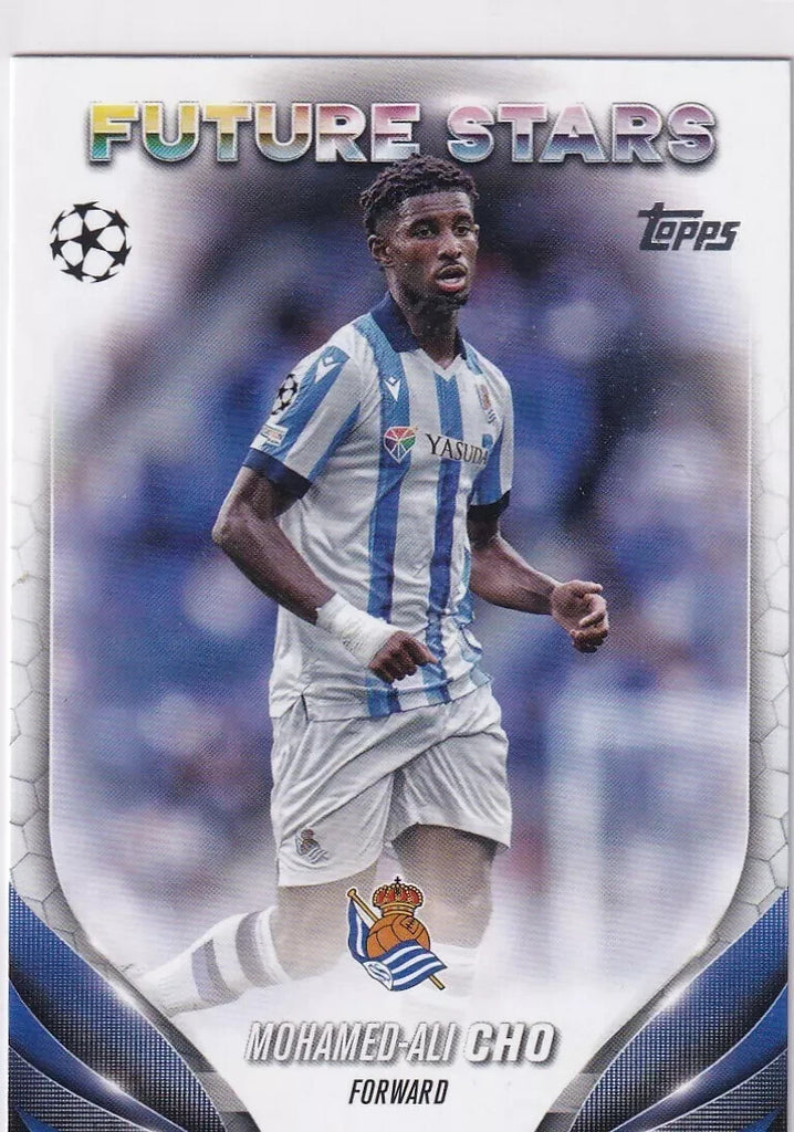 Topps Chrome Hobby UEFA Club Competitions 2023/24 Mohamed-Ali Cho Future Stars