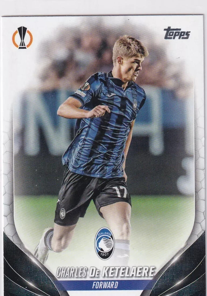 Topps Chrome Hobby UCC Champions League 23/24 Charles De Ketelaere Atlanta Card