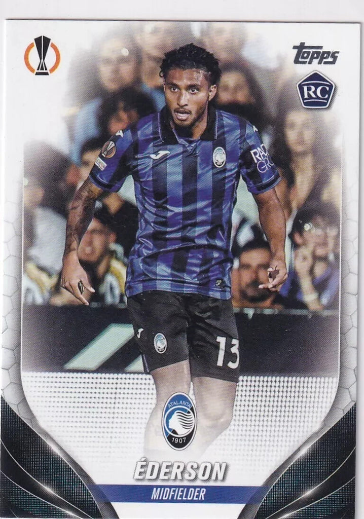 Topps Chrome Hobby UCC UEFA Club Competitions 23/24 Ederson Atlanta Card #101