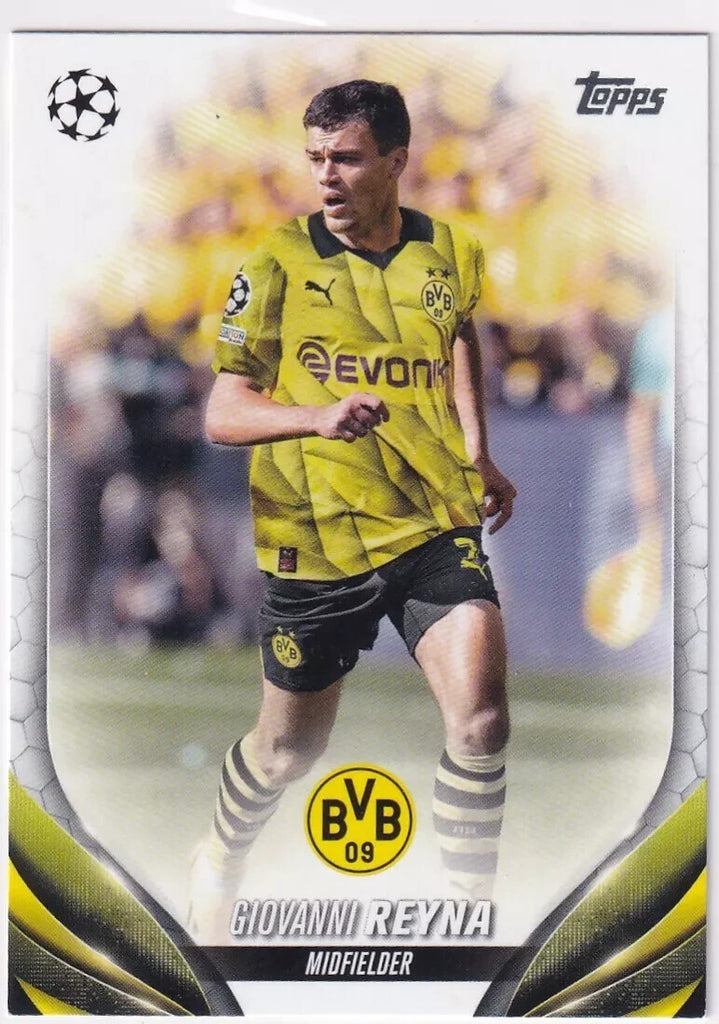 Topps Chrome Hobby UCC Champions League 23/24 Giovanni Reyna Borussia Dortmund