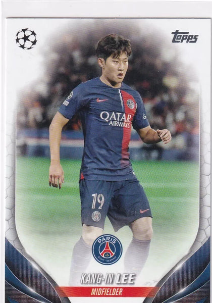 Topps Chrome Hobby UCC Champions League 23/24 Kang-In Lee Paris Saint-Germain