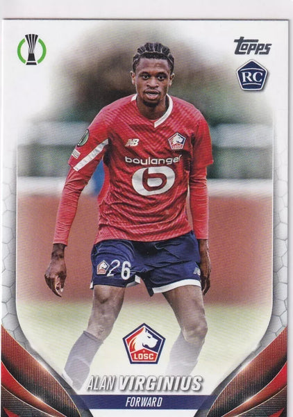 Topps Chrome Hobby UCC Champions League 23/24 Alan Virginius Lille Card #175