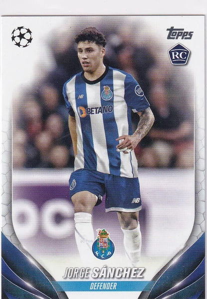 Topps Chrome Hobby UCC Champions League 23/24 Jorge Sanchez FC Porto Card #198