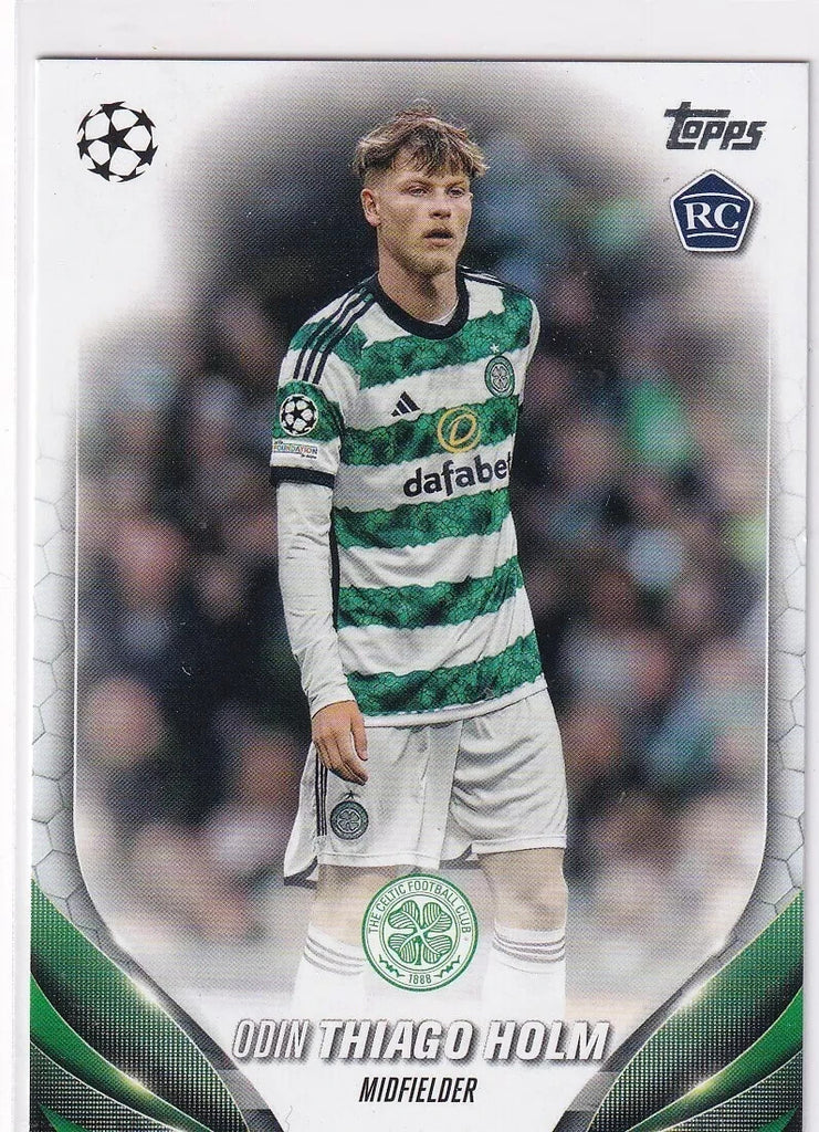 Topps Chrome Hobby UCC Champions League 23/24 Odin Thiago Holm Celtic Card #8
