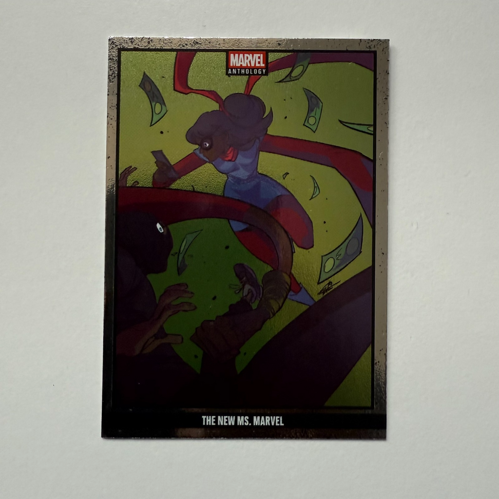 Panini Marvel Anthology The New Ms. Marvel Holo Card 85