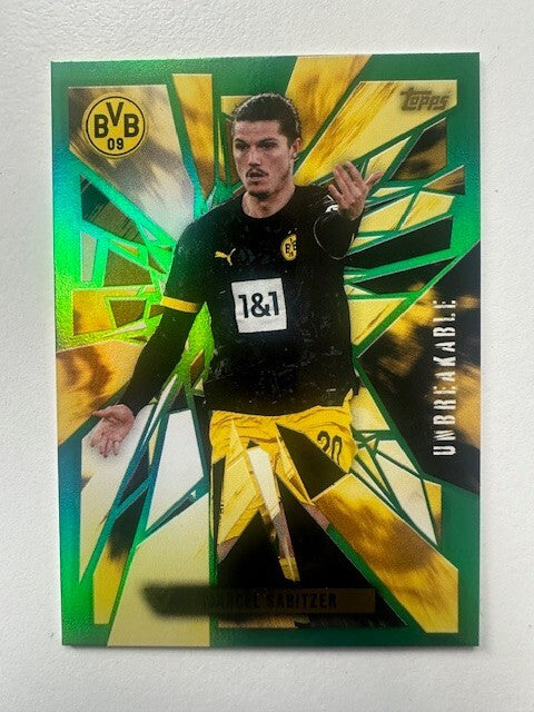 Topps Vernissage Borussia Dortmund 2023/24 Marcel Sabitzer Parallel Card 57/99
