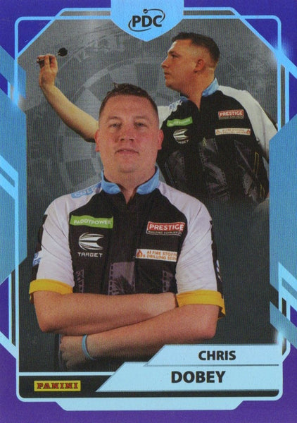 Panini 2026 PDC Chris Dobey Base Parallel /180 Darts World Championship Card