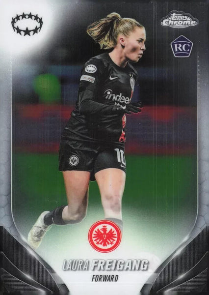 Topps Women's Chrome 2023-2024 Laura Freigang Frankfurt Base Card #34