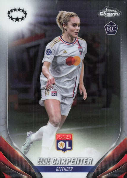 Topps Womens Chrome 2023-2024 Ellie Carpenter Lyon Card #97