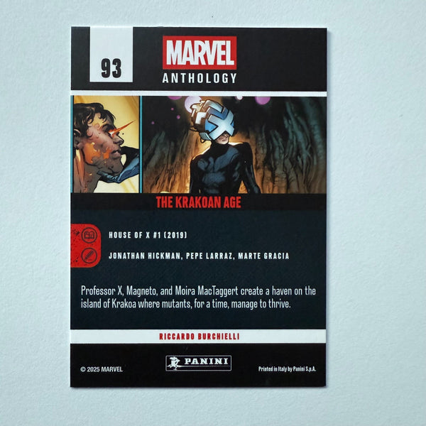 Panini Marvel Anthology The Krakoan Age Base Card 93