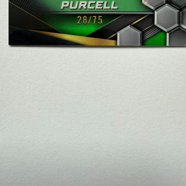 Topps 2024 Graphite Tennis Max Purcell Green Parallel Refractor Card 28/75