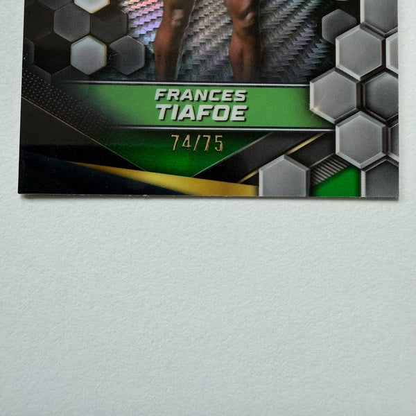 Topps 2024 Graphite Tennis Frances Tiafoe Green Parallel Refractor Card /75