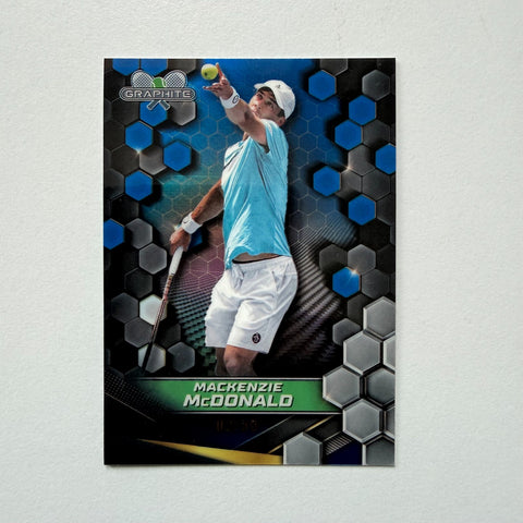Topps 2024 Graphite Tennis Mackenzie Mcdonald Blue Refractor Parallel Chrome /50