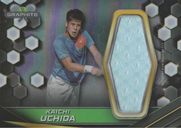 Topps Graphite 2024 Kaichi Uchida Relic Chrome Tennis Card