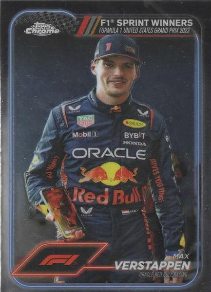 Topps Chrome Formula 1 2024 Max Verstappen F1 Sprint Winners #152 Red Bull