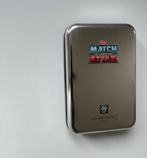 Match Attax 2024 2025 24 25 Yellow Black Cards Storage Collector Mega Empty Tin