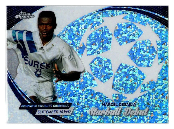 Topps Chrome UCC 2023/24 Marcel Desailly Starball Debut Marseille SD-13