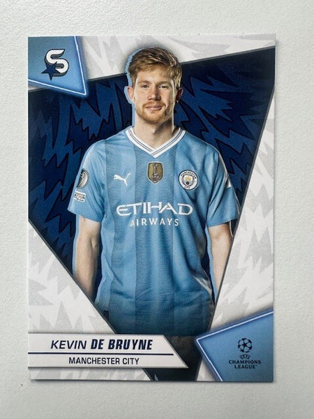 Topps Superstars 2024 Kevin De Bruyne Manchester City Base Card #88 2023/24