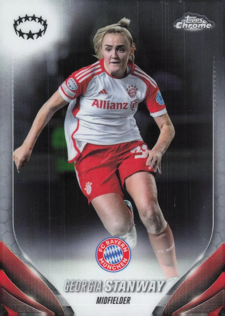 Topps Womens Chrome 2023-2024 Georgia Stanway Champions League #27