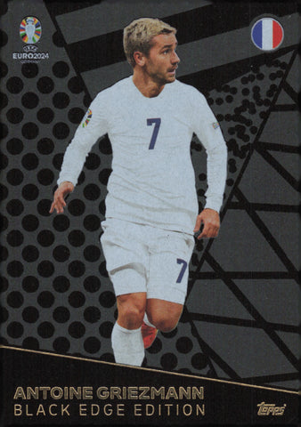 Match Attax UEFA Euro 2024 Antoine Griezmann France Black Edge Trading Card