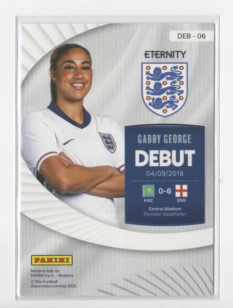 Panini Eternity 2025 Gabby George Debut Magenta /25 Lionesses England Card