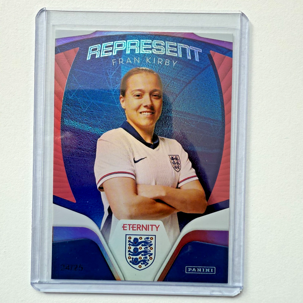 Panini Eternity 2025 Fran Kirby Represent Magenta /25 England Lionesses Card