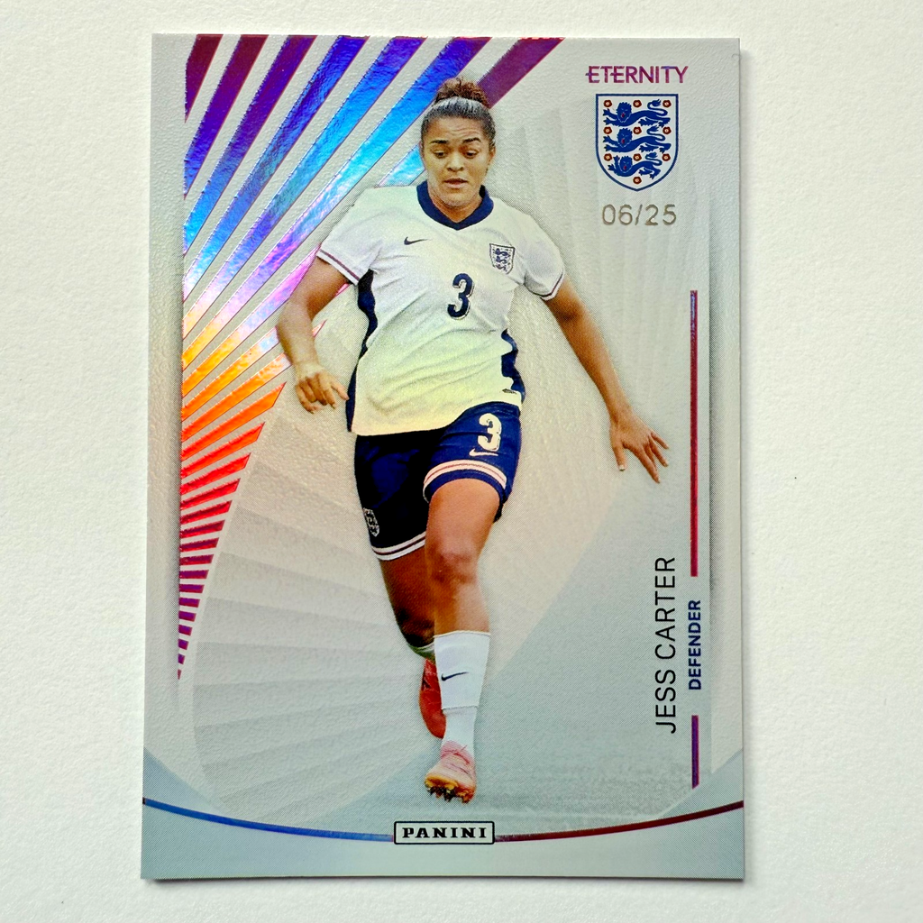 Panini Eternity 2025 Jess Carter Base Magenta /25 England Lionesses England Card
