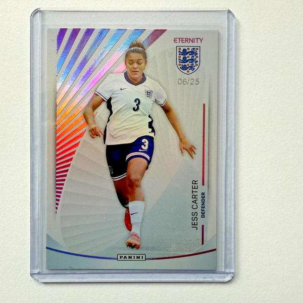 Panini Eternity 2025 Jess Carter Base Magenta /25 England Lionesses England Card