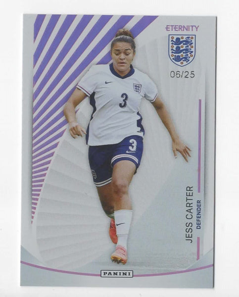 Panini Eternity 2025 Jess Carter Base Magenta /25 England Lionesses England Card