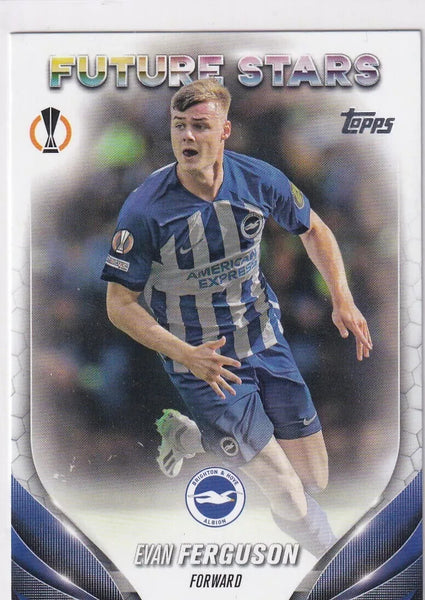 Topps Chrome Hobby UCC Champions League 2023/24 Evan Ferguson Future Stars